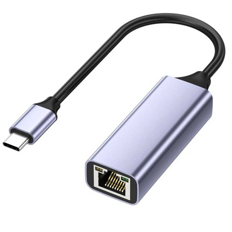 USB C to Ethernet Adapter, Plug and Play 1Gbps Ethernet Adapter,Driver Free RJ45 Gigabit Wired Network Adapter, Thunderbolt LAN Adaptor for iPhone 15/16,MacBook Pro/Air, iPad Pro/Air,Switch and More