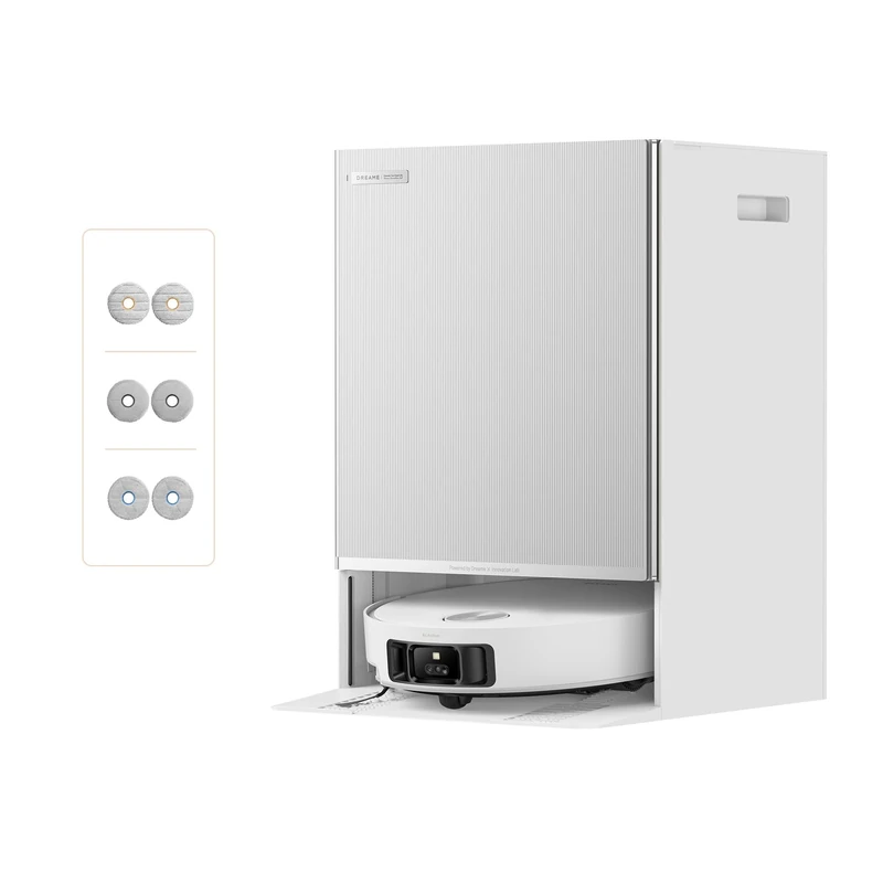 dreame Matrix10 Ultra Robot Vacuum, Multi-Mop Switching, 8cm Obstacle Clearing, 30,000Pa Suction, Self Empty&Refill, Mop Self-Cleaning, 100% Detangling, 240+ Obstacle Avoidance, Voice Control