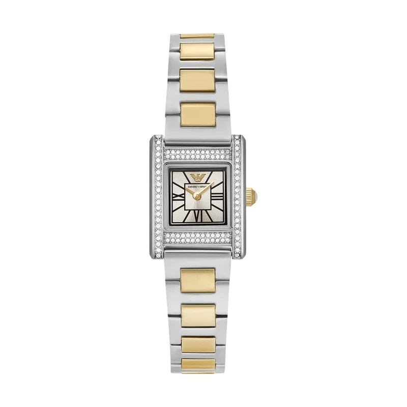 Emporio Armani Women's 26MM Two Tone Stainless Steel Watch, AR11704