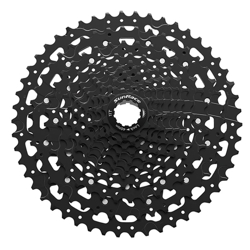 SunRace UX400 11-Speed LinkGlide-Cues Compatible U-Series Cassette, Black, HG-Spline, 11-50T