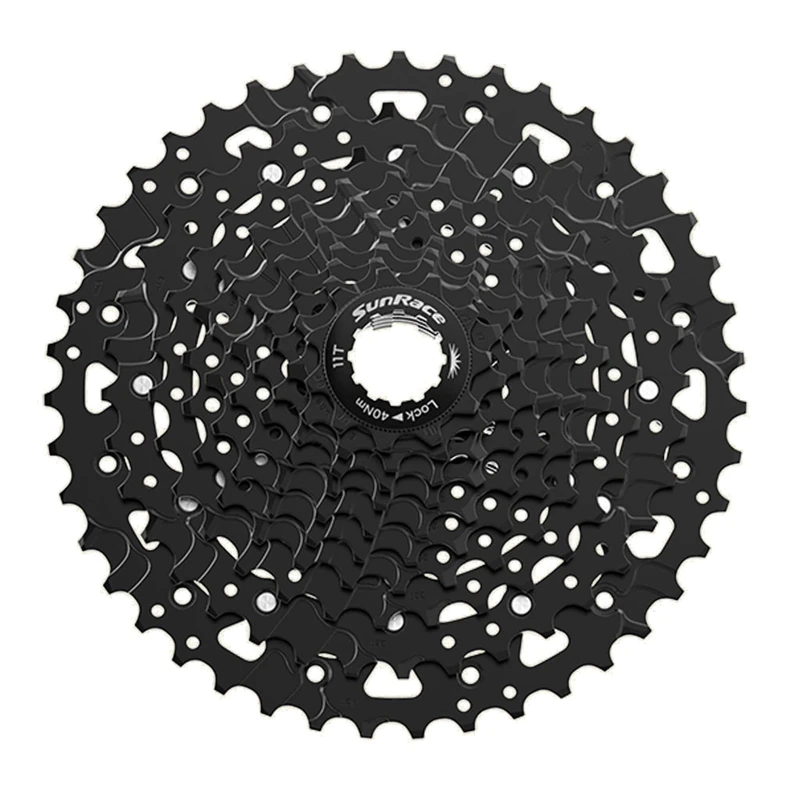 SunRace US700 10-Speed LinkGlide-Cues Compatible U-Series Cassette, Black, HG-Spline, 11-43T