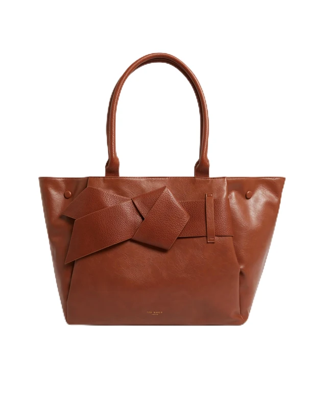 Ted Baker Women's S284069TANO/S Knot Bow Extra Large Tote, TAN