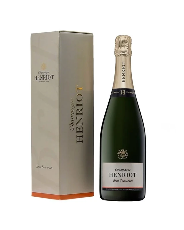 Henriot Brut Souverain Champagne Non Vintage, 75 cl (Pack of 6)