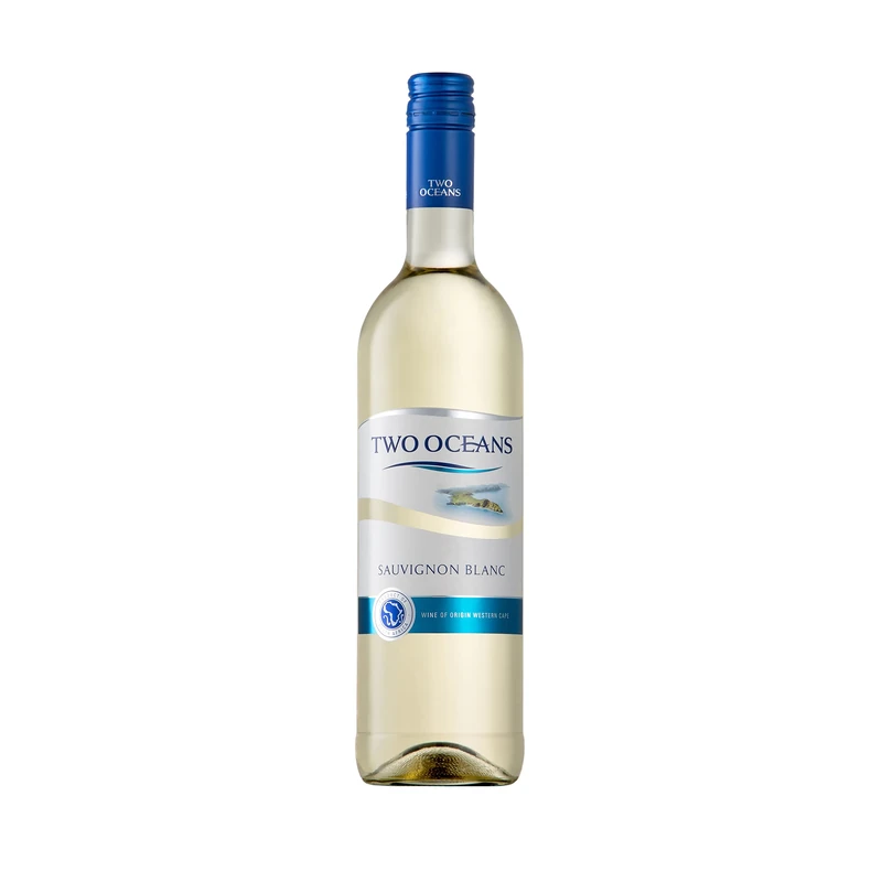 Two Oceans Sauvignon blanc 2021, 75cl | South African Sauvignon Blanc White Wine (Pack of 6)