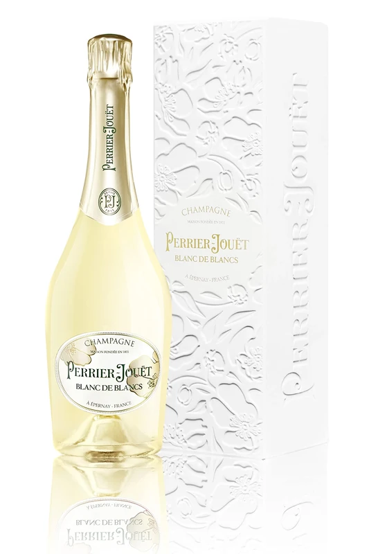 Perrier-Jouët Blanc de Blancs Champagne, 75 cl with Box (Pack of 6)