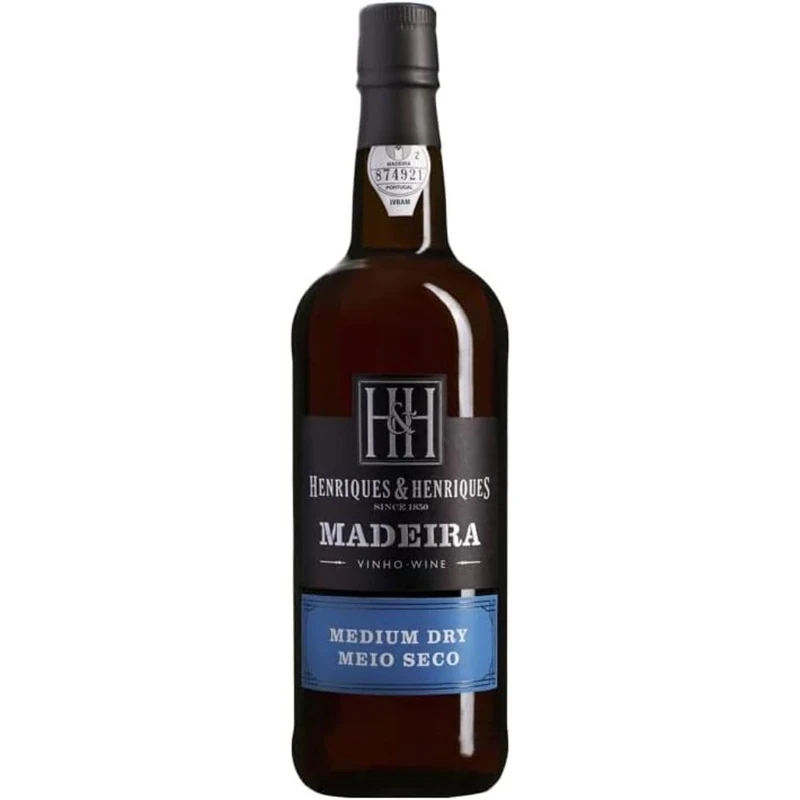 Henriques and Henriques 3 Year Old Medium Dry Madeira | 75 cl (Pack of 6)