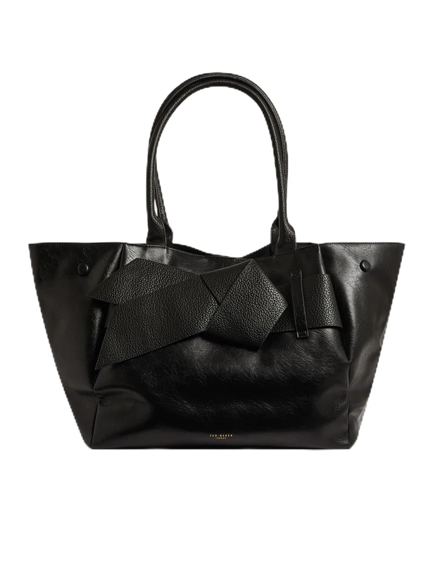 Ted Baker Women's S284069BLACKO/S Knot Bow Extra Large Tote, Black