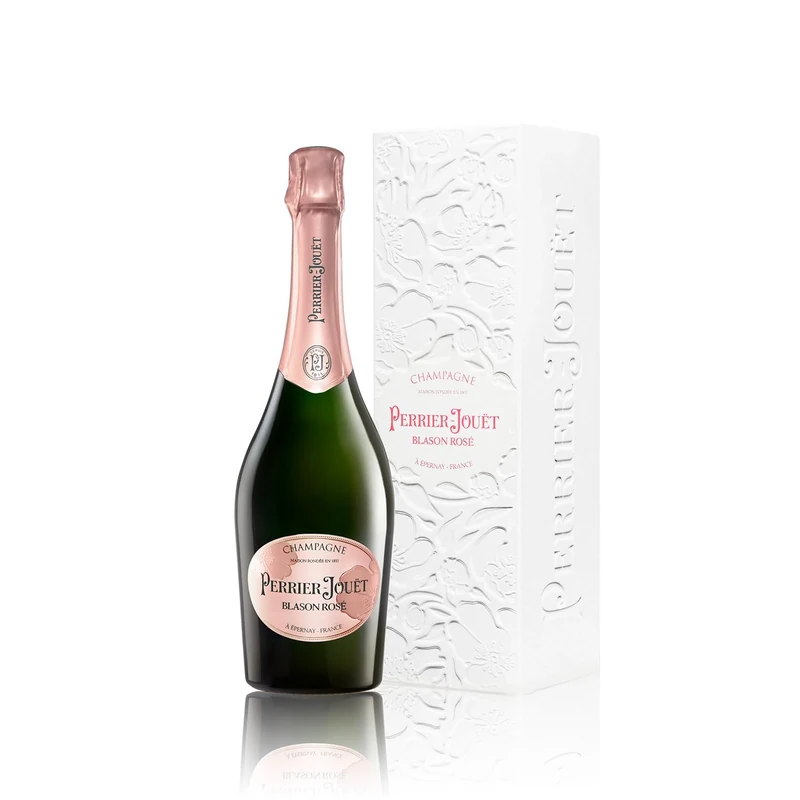 Perrier-Jouët Blason Rose Champagne, 75 cl with Gift Box (Pack of 6)