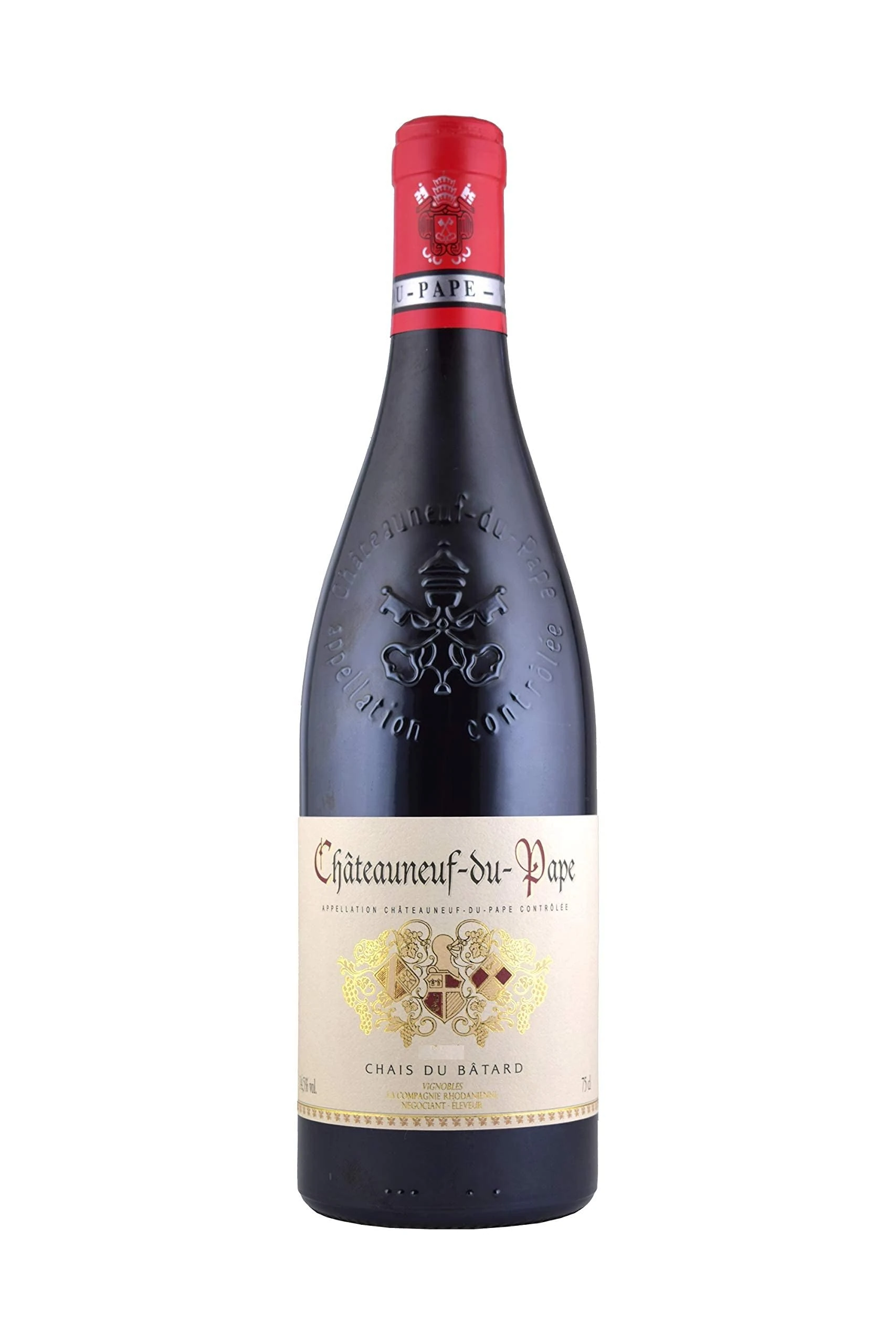 La Compagnie Rhodanienne Chateauneuf du Pape Chais du Batard Wine, 75 cl (Pack of 6)