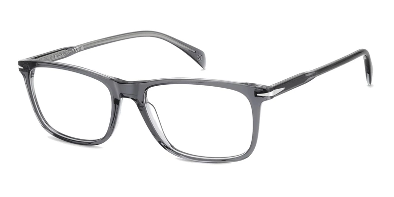 DAVID BECKHAM DB 1213 Glasses, Grey Crystal, Standard Unisex Adult