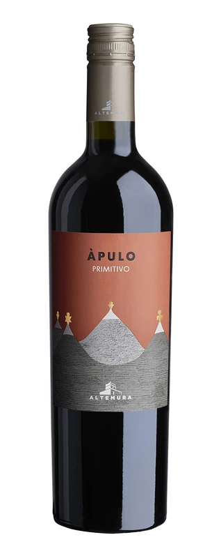 Masseria Altemura Àpulo Primitivo IGT - Italian Still Red Wine from the Apulia Region, Italy - Predominantly Primitivo with Other Estate-Grown Grapes - 75cl / 750ml, 13.5% ABV (Pack of 6)