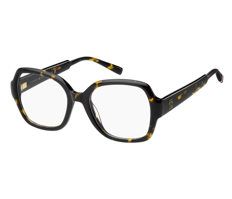 Tommy Hilfiger Unisex Gafas, Havana, ESTANDAR