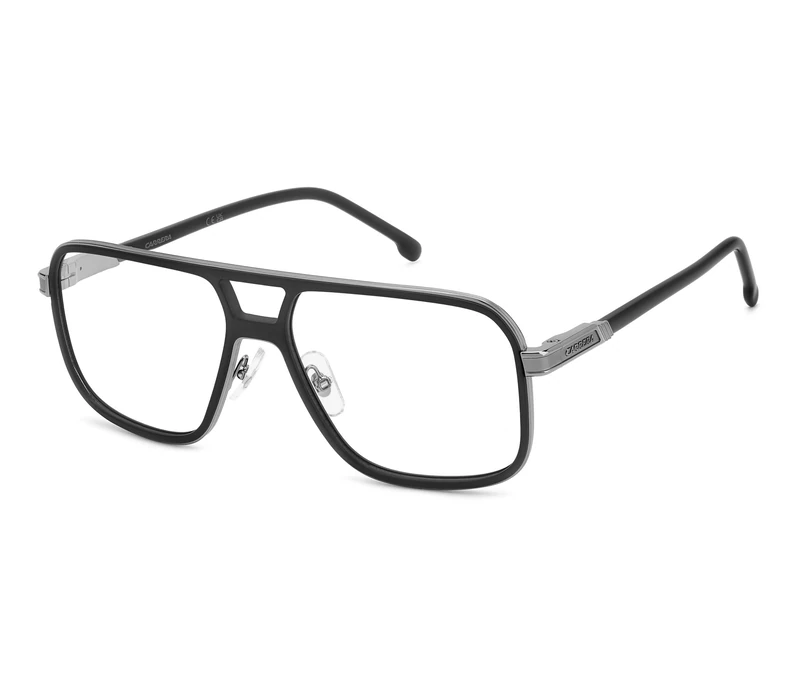 CARRERA 1143 Glasses, Matte Black Ruthenium, STANDARD Unisex Adult
