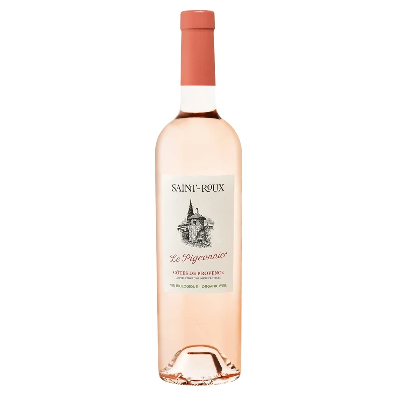 Chateau Saint-Roux Pigeonnier Organic Cotes de Provence Rose 75cl (Pack of 6)