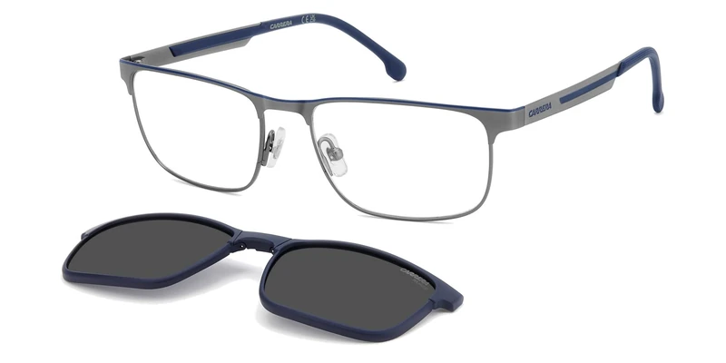 CARRERA CA 8921/C Glasses, Matte Dark Ruthenium Blue, STANDARD Unisex Adult