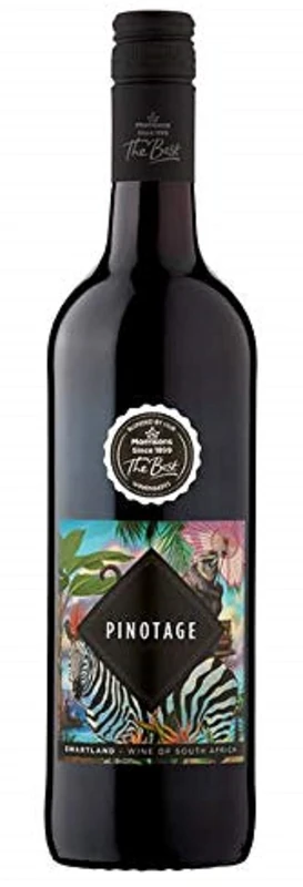 Morrisons M Signature South African Pinotage - 75cl (Pack of 6)