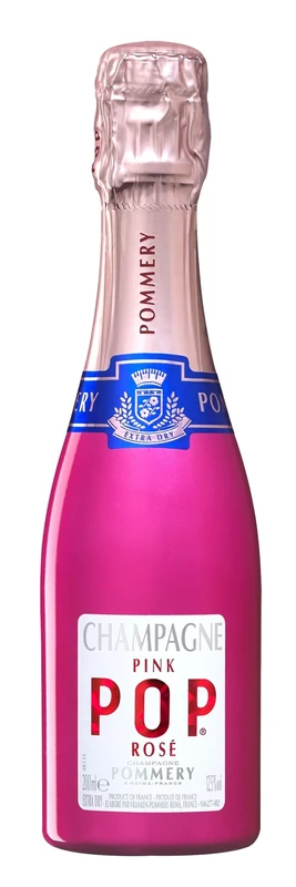 Pommery Pop Pink Champagne NV 20 cl (Pack of 6)