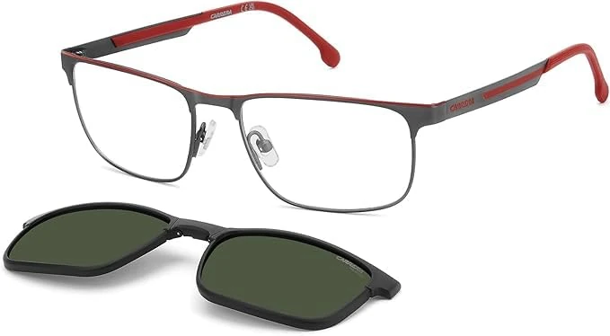 CARRERA CA 8921/C Glasses, Matte Black Dark Ruthenium, STANDARD Unisex Adult