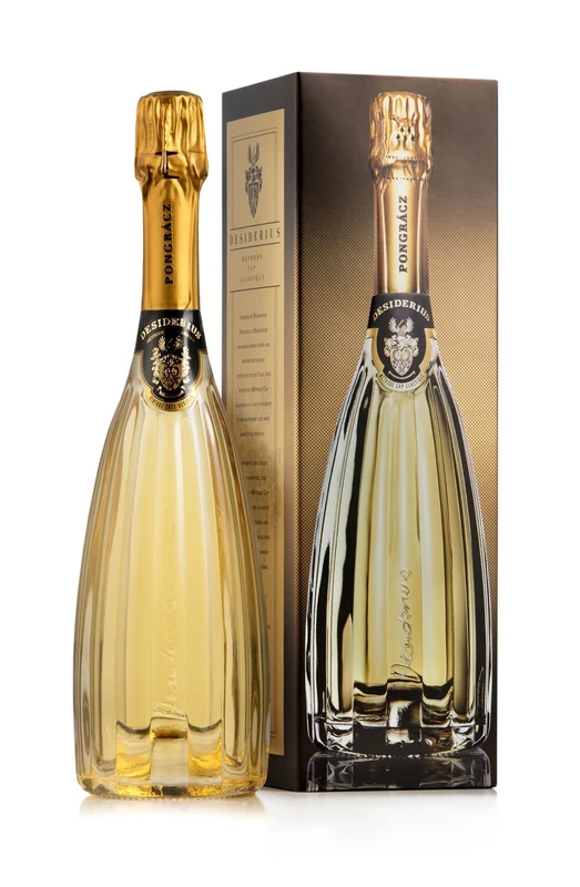 Pongracz Desiderius Methode Cap Classique Vintage Sparkling Chardonnay Pinot Noir, 75cl Chardonnay Sparkling White Wine (Pack of 6)