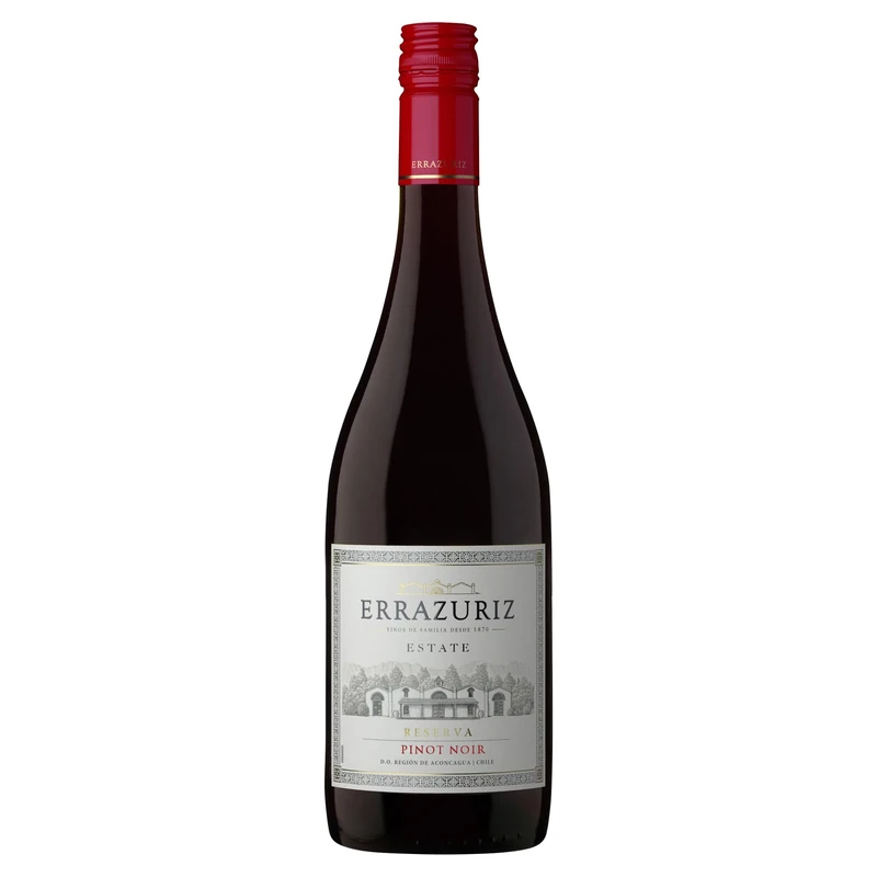 Errazuriz Estate Reserva Pinot Noir Chile Red Wine, 75cl (Pack of 6)