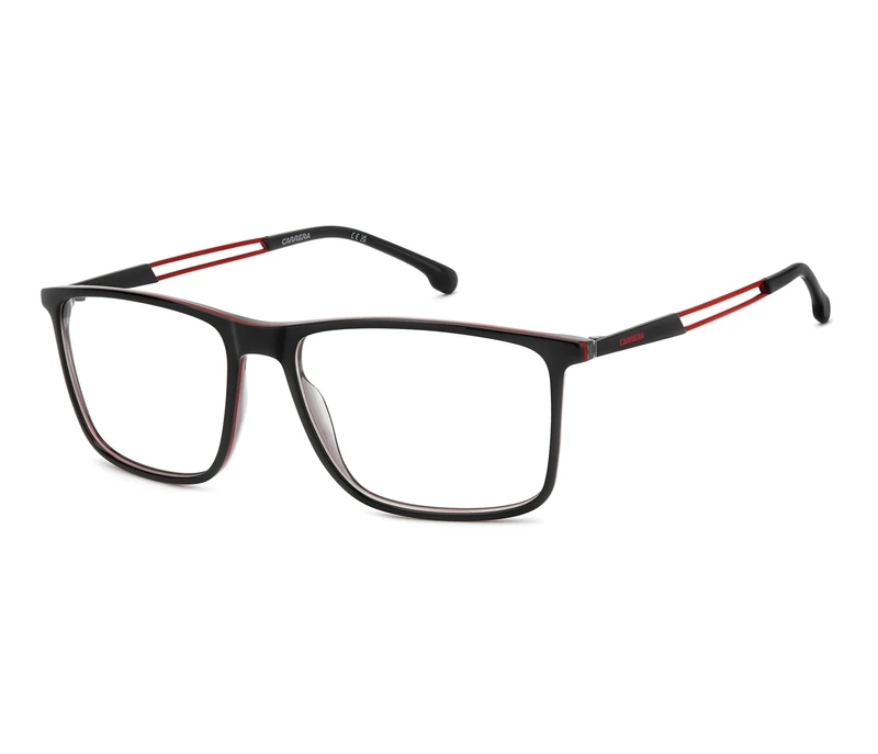 CARRERA 8924 Glasses, Black Red, Standard Unisex Adult