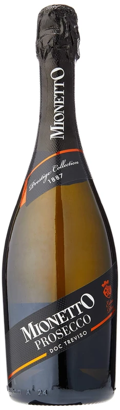 Mionetto Prosecco Spumante DOC Treviso Extra Dry Wine, 75 cl (Pack of 6)
