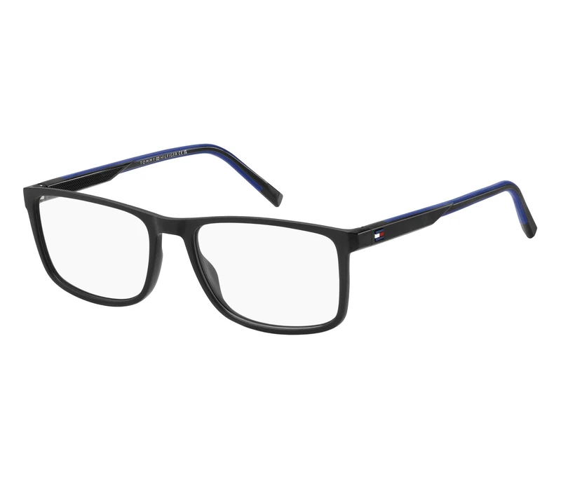 TOMMY HILFIGER TH 2283 Glasses, Black Blue, Standard Unisex Adult