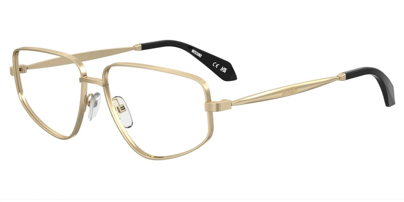 MOSCHINO MOS655 Glasses, Rose Gold, Standard Unisex Adult