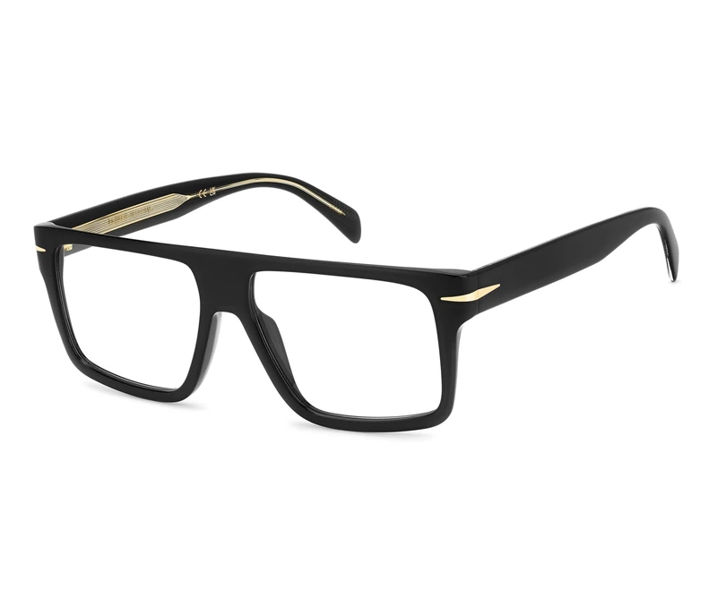 DAVID BECKHAM DB 7154 Glasses, Black, Standard Unisex Adult