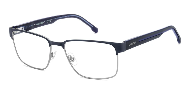 CARRERA 8923 Glasses, Matte Ruthenium Blue, Standard Unisex Adult