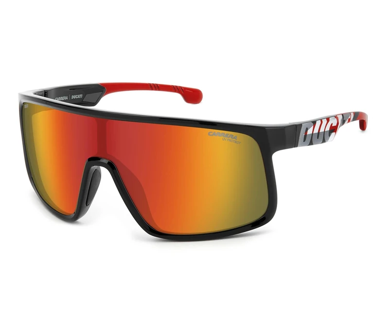 CARRERA DUCATI CARDUC 017/S Glasses, Black, Standard Unisex Adult