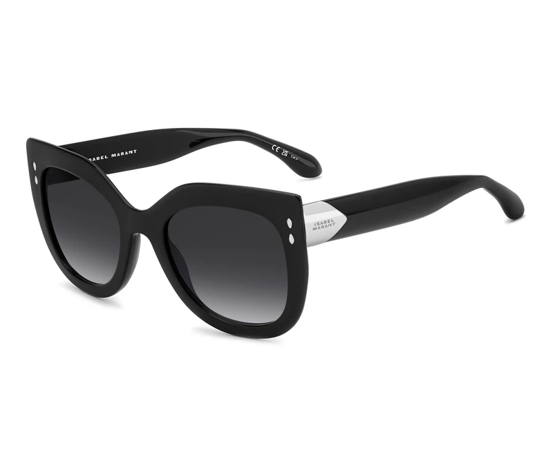 ISABEL MARANT Unisex Adult Glasses, Black Silver, ESTANDAR - Image 1