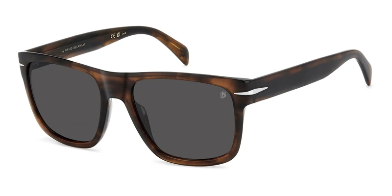 DAVID BECKHAM DB 7150/S Glasses, Brown Horn, Standard Unisex Adult