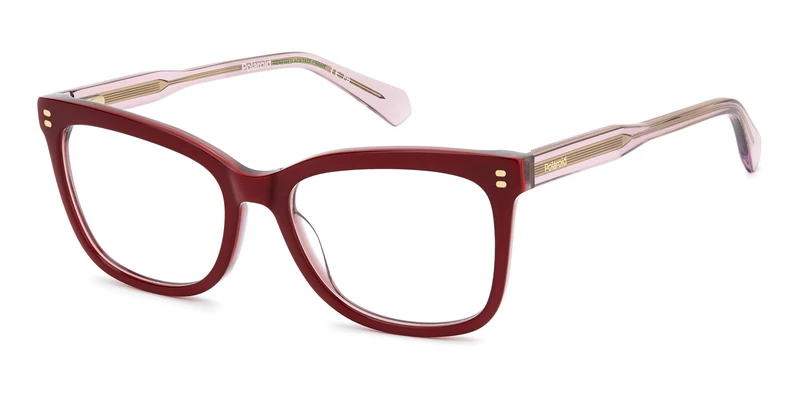 POLAROID PLD D586 Glasses, Red, Standard Unisex Adult