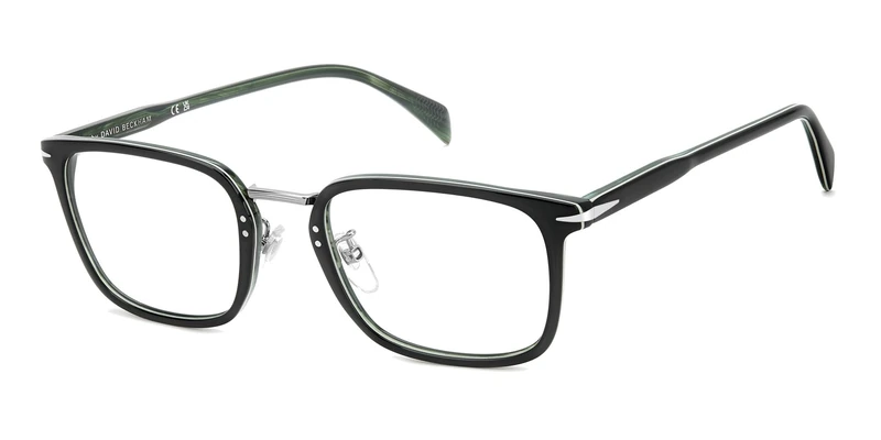 DAVID BECKHAM DB 1211/G Gafas, Black Striped Green, ESTANDAR Unisex Adult