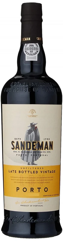 Sandeman Late Bottled Port Wine, 75 cl (Pack of 6)