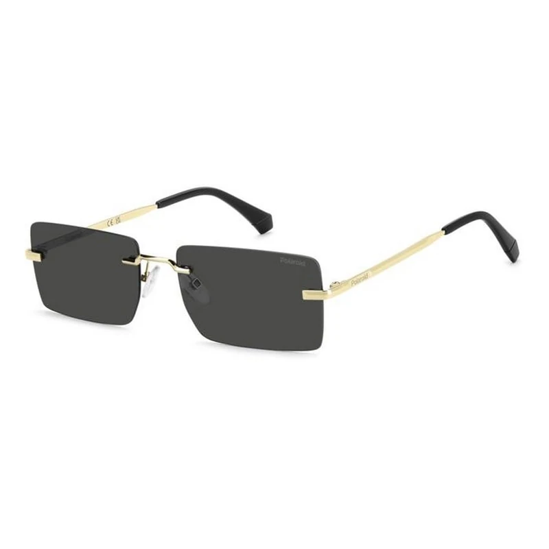 Polaroid Unisex Gafas, Gold Grey, ESTANDAR