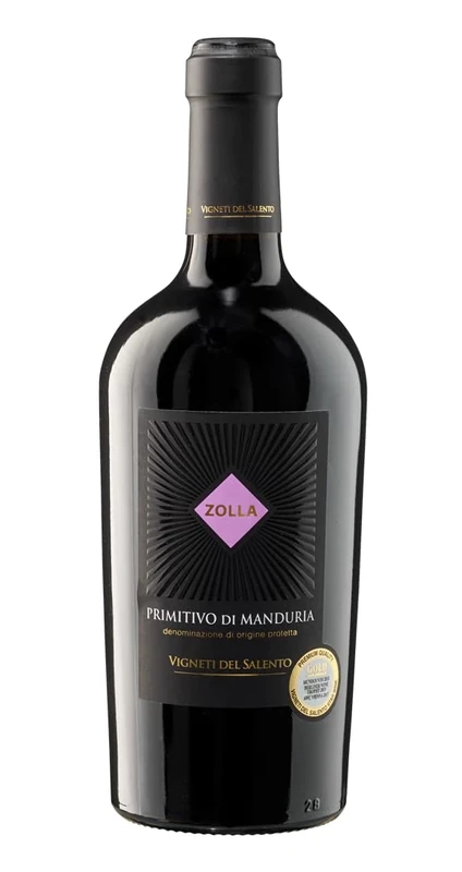 Vigneti del Salento Zolla Primitivo Di Manduria Wine, 75 cl (Pack of 6)