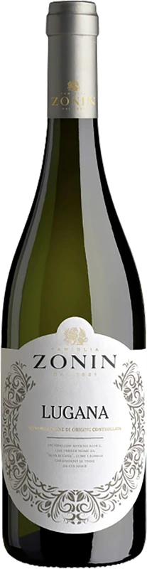 Zonin Lugana DOC - Italian Still White Wine - 100% Trebbiano di Lugana Grapes from Lake Garda, Italy - 75cl / 750ml, 12.5% ABV (Pack of 6)