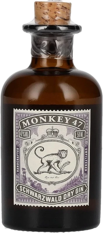 Monkey 47 Schwarzwald Dry Gin,50 ml (Pack of 6)