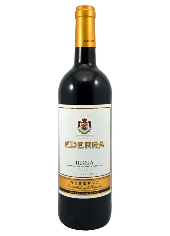 Ederra Reserva Aged Rioja Tempranillo Red Wine 75cl (Pack of 6)