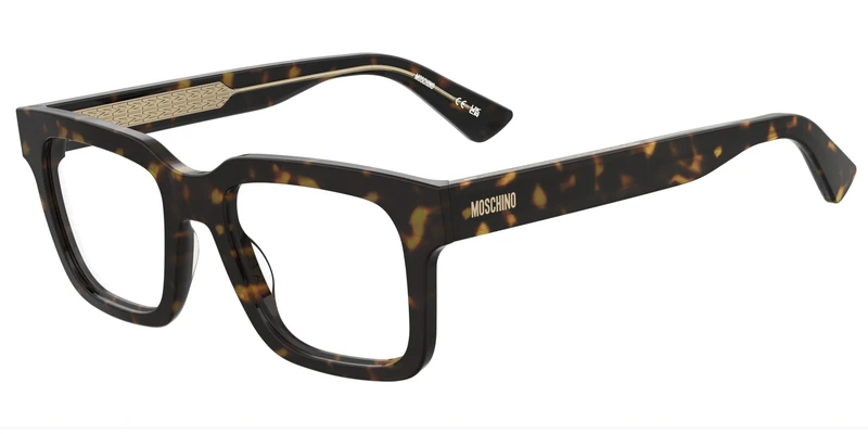 Moschino Unisex Adult Glasses, Havana, ESTANDAR