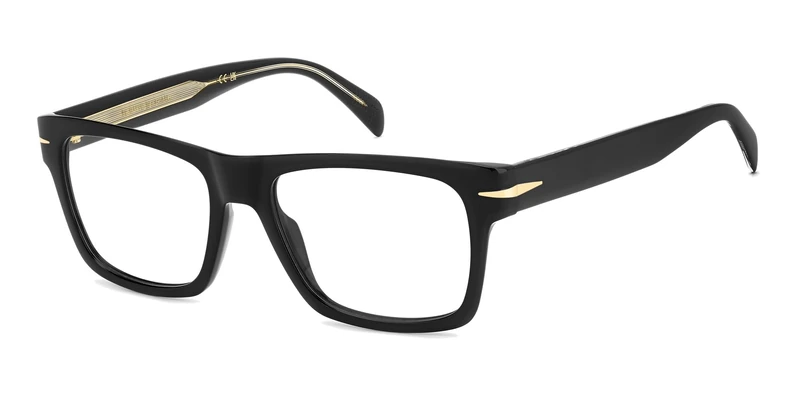DAVID BECKHAM DB 7155 Glasses, Black, Standard Unisex Adult