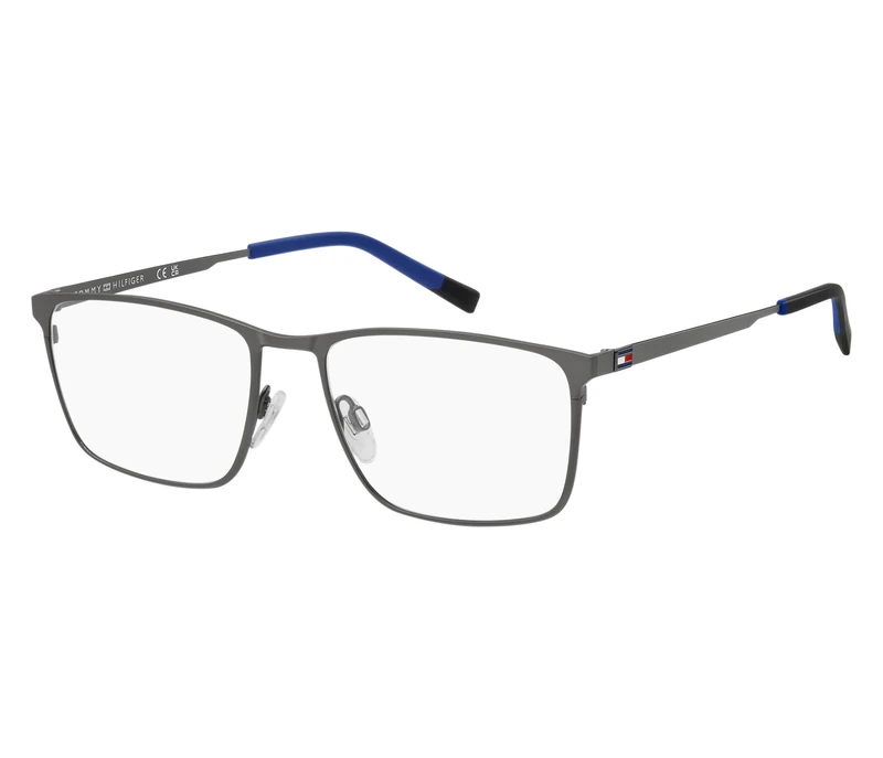 TOMMY HILFIGER TH 2273 Glasses, Matte Ruthenium Black, Standard Unisex Adult