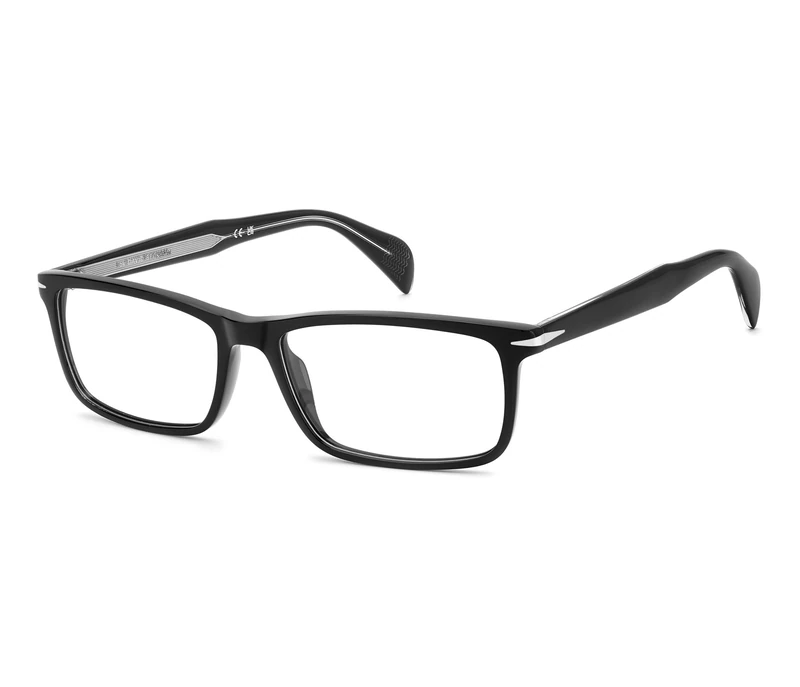 DAVID BECKHAM DB 1207 Glasses, Black, Standard Unisex Adult