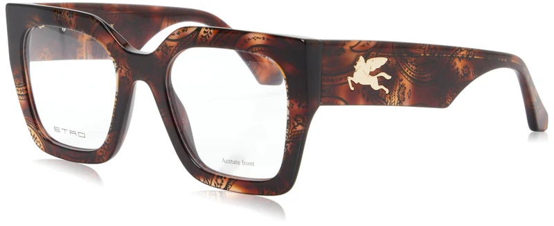 ETRO Unisex Adult Glasses, Pattern Havana, ESTANDAR