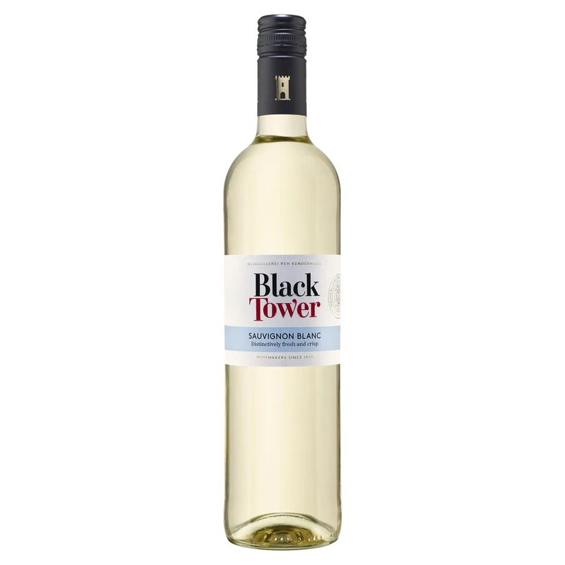 Black Tower Sauvignon Blanc, 75 cl (Pack of 6)