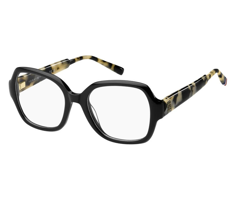 TOMMY HILFIGER TH 2286 Glasses, Black Havana, Standard Unisex Adult