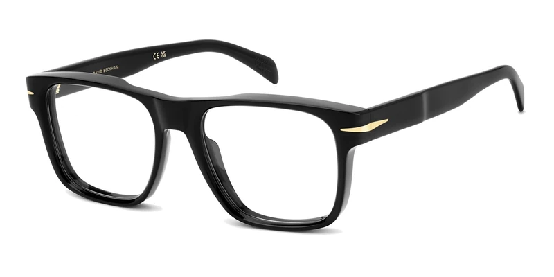 DAVID BECKHAM DB 7020/CRAFTED Glasses, Black, Standard Unisex Adult