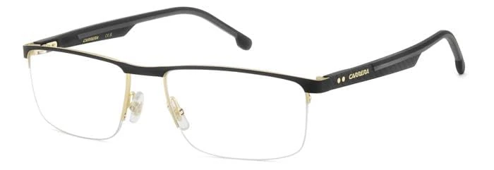 CARRERA 8926 Glasses - Matte Black Gold - Unisex Adult
